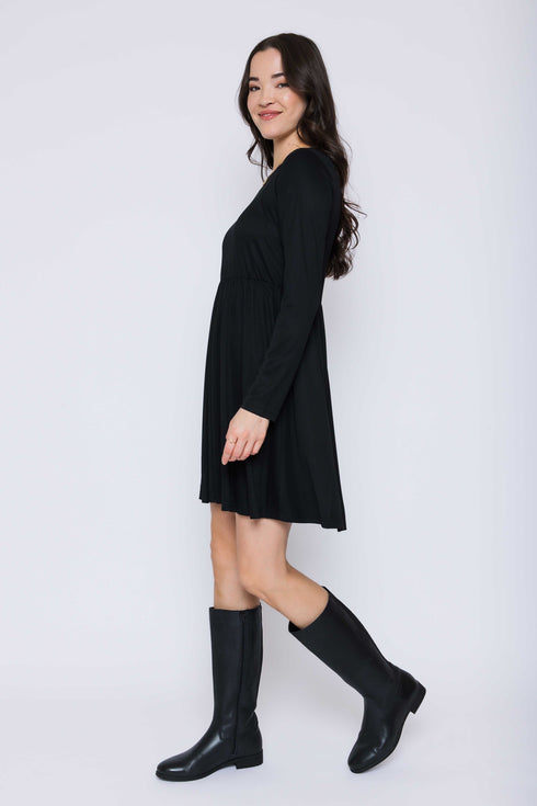 Ines-Babydoll Dress